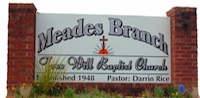 Meades Branch Freewill Baptist Church